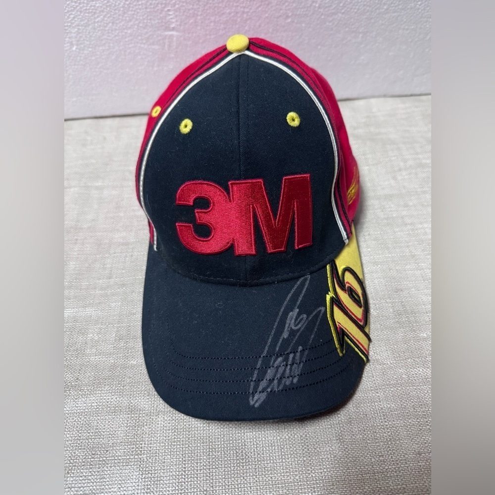Nascar Black and Red  Cap Roush Fenway Racing 3M #16